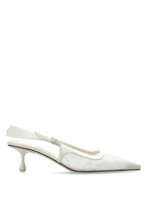 Satin high-heeled shoes 'Amel'