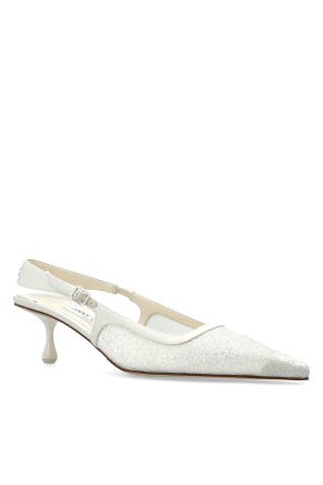 Jimmy Choo Satin high-heeled shoes 'Amel'