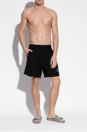 Amiri Pantolette mit Logo