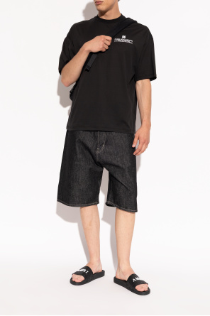 Amiri Rubber slides with monogram