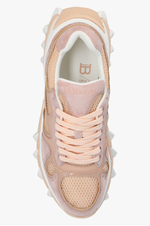 Balmain double-breasted ‘B-East’ sneakers