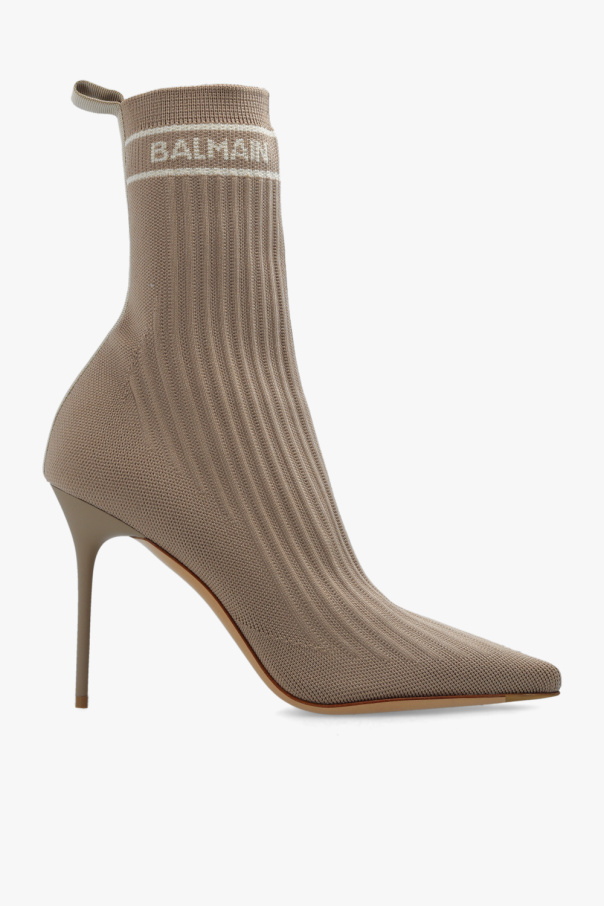 ‘Skye’ heeled ankle boots od Balmain