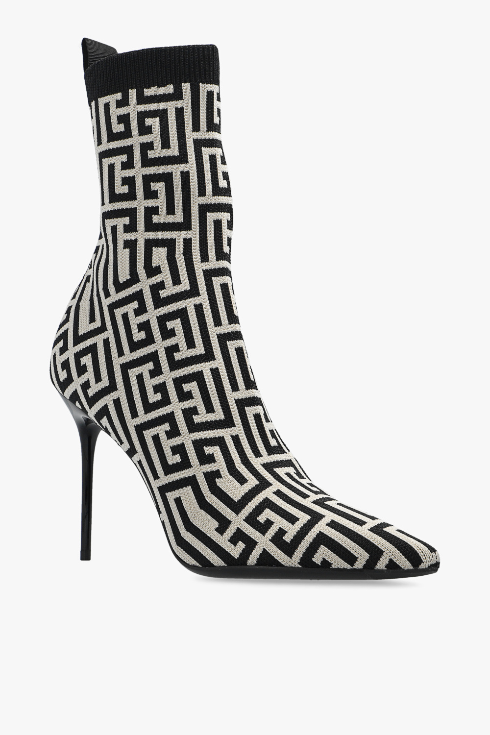 balmain double-button ‘Skye’ sock boots