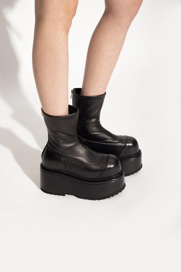 Balmain Platform ankle boots