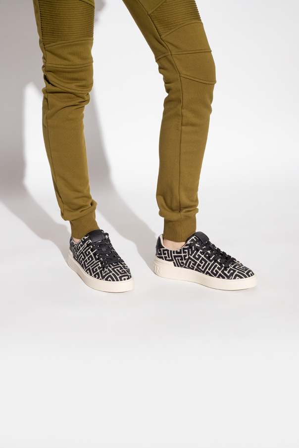 balmain Ovale ‘B-Court’ sneakers