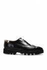 JW Anderson BLACK Leather brogue shoes