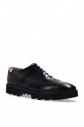 JW Anderson BLACK Leather brogue shoes