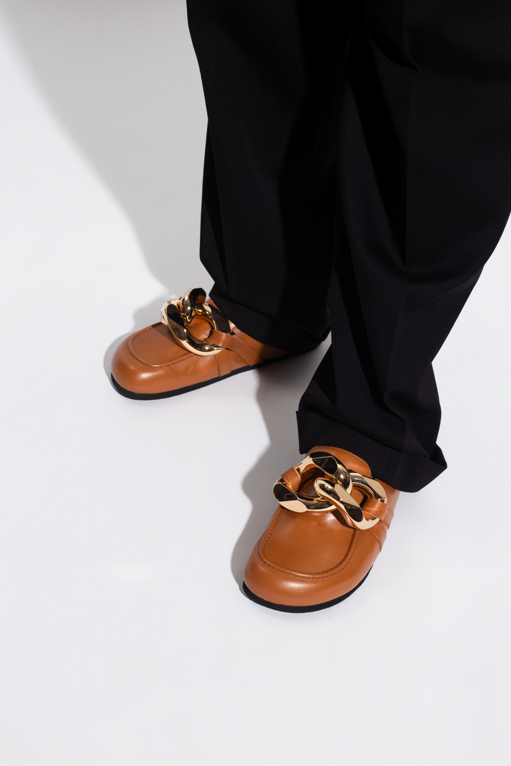 JW Anderson Leather slides | Men's Shoes | Vitkac