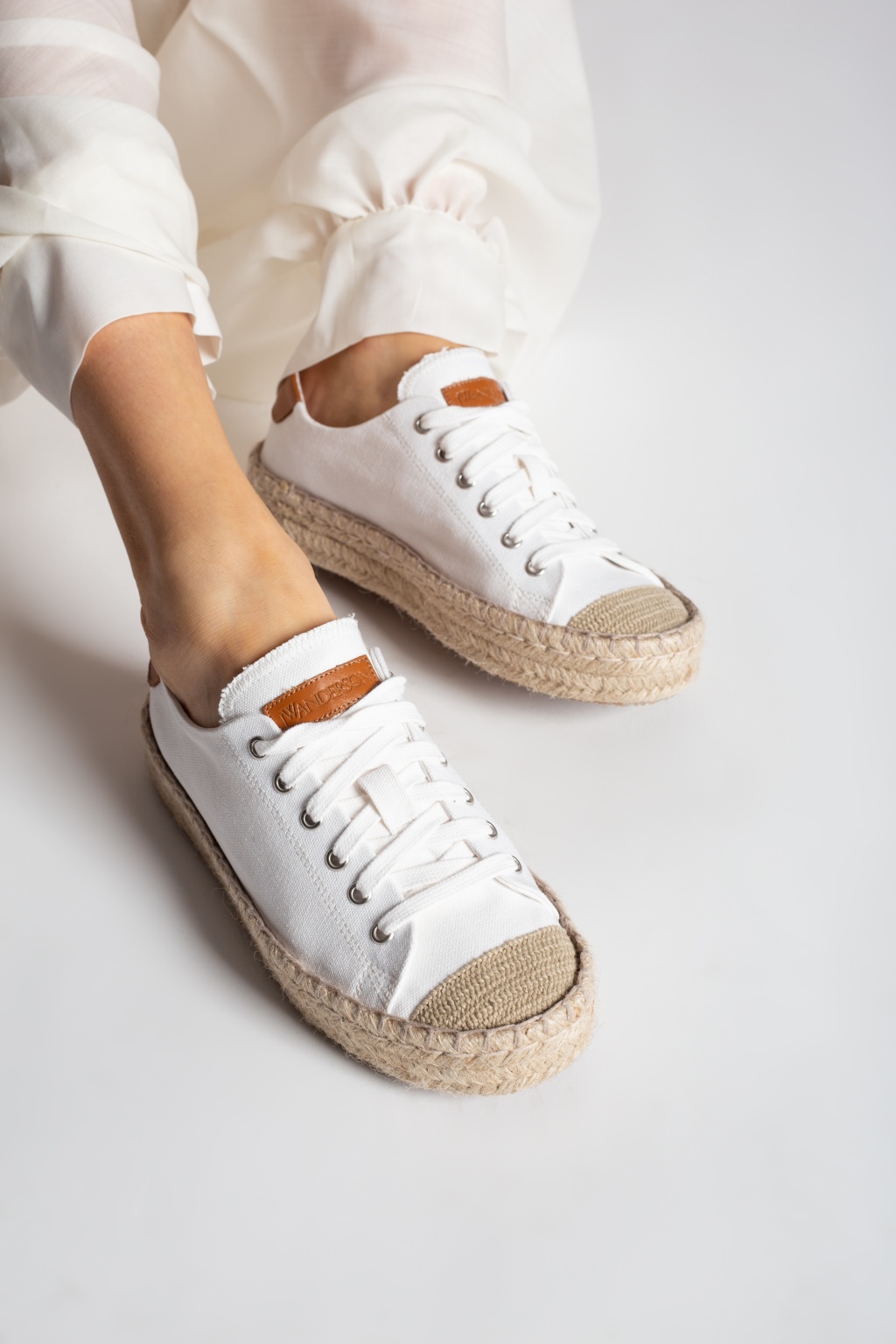 J.W. Anderson Sneakers with woven sole