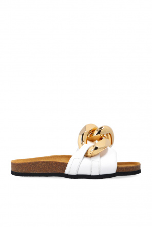 Buckle Footbed Stud Sandal