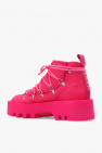 JW Anderson neon Snow boots with logo