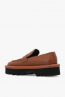 JW Anderson BROWN Leather loafers