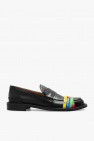 JW Anderson BLACK Leather loafers