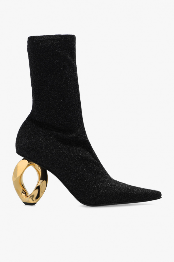 JW Anderson Ankle boots with decorative heel