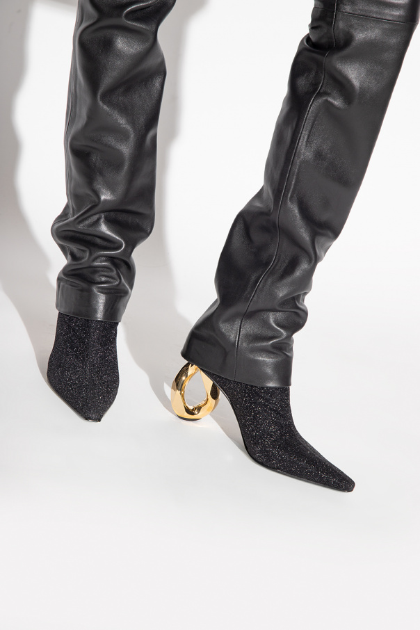JW Anderson Ankle boots with decorative heel