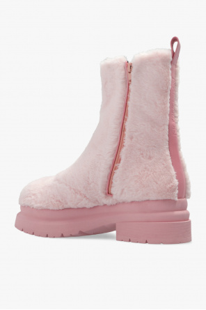 JW Anderson Faux-shearling ankle boots