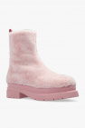 JW Anderson Faux-shearling ankle boots