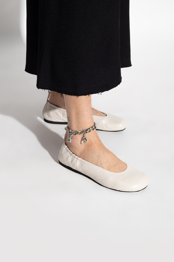 JW Anderson Leather ballet flats