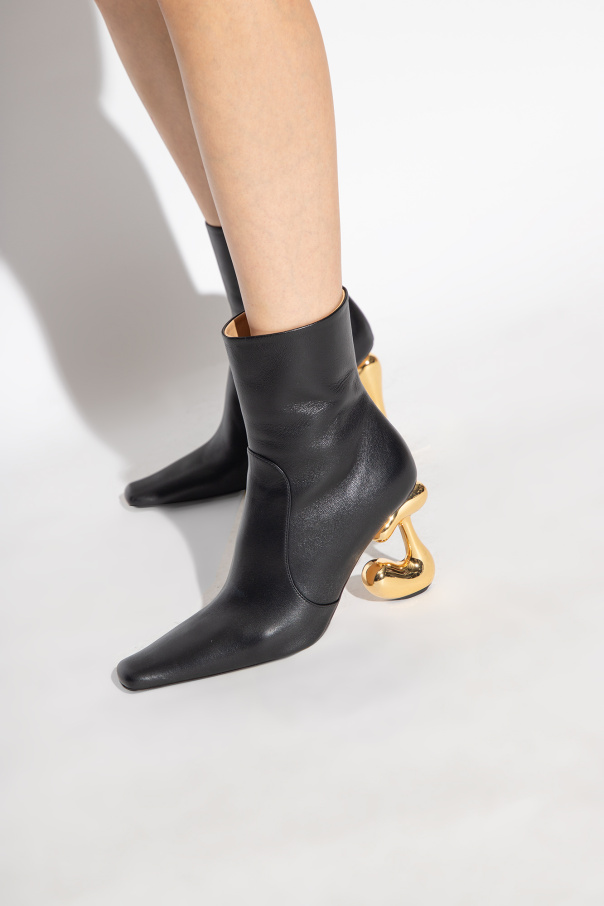 JW Anderson Leather heeled ankle boots