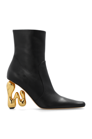 man alexander mcqueen boots leather ankle boots