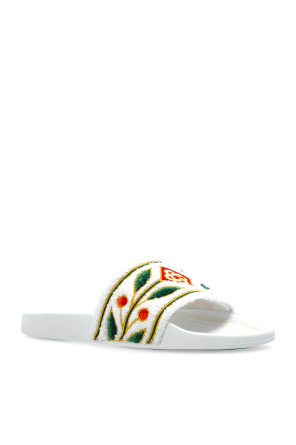 Casablanca Slides with logo