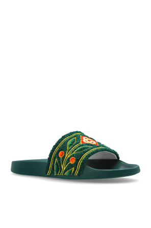 Casablanca Klapki z logo