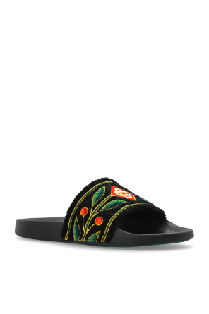 Casablanca Klapki z logo