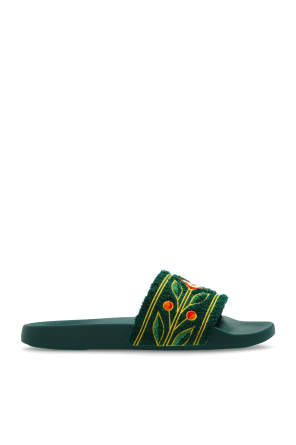 Embroidered slides od Casablanca