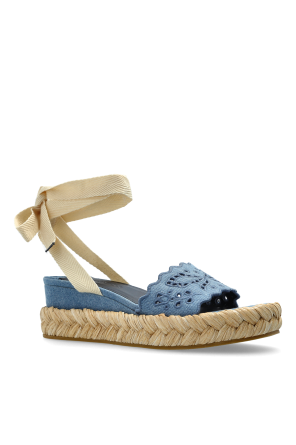 Jimmy Choo Sandały na koturnie `Arlee`