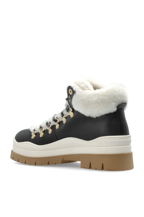 BOGNER Botas de nieve de cuero