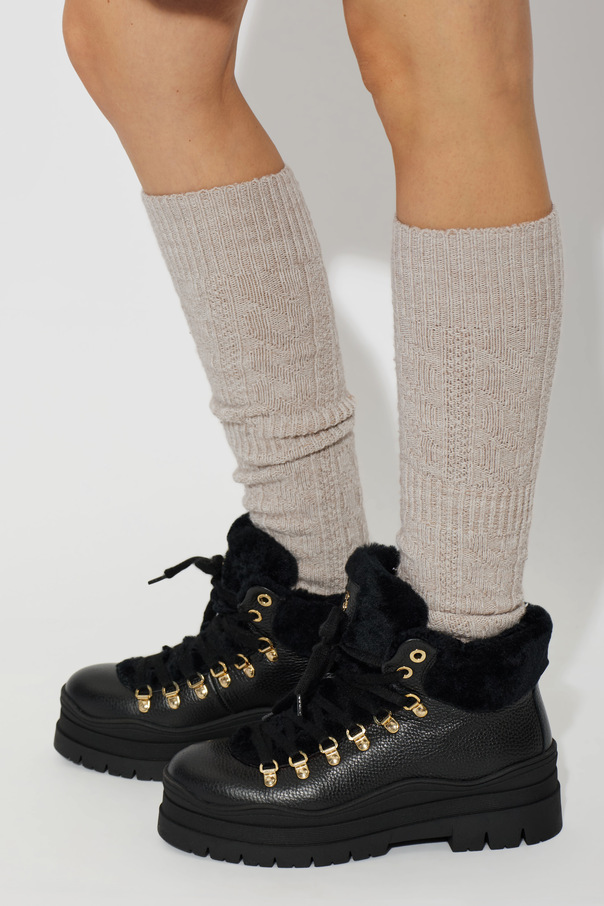 BOGNER Leather snow boots ‘AROSA’