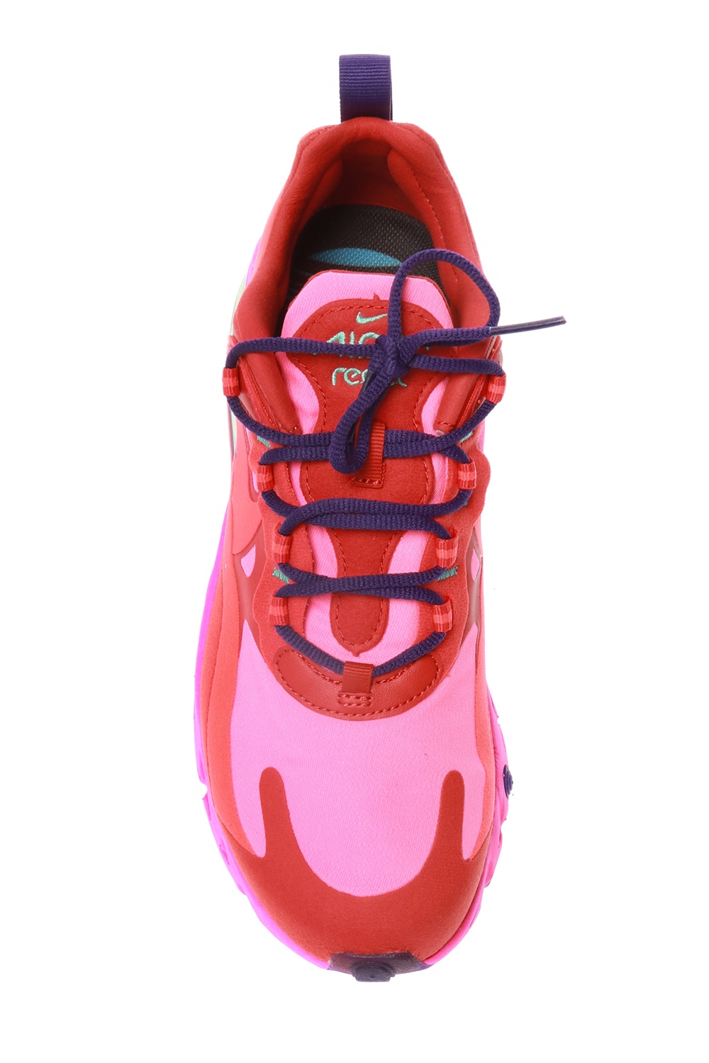 Nike Air Max 270 React Women's Shoes Red-Pink-Purple at6174-600 