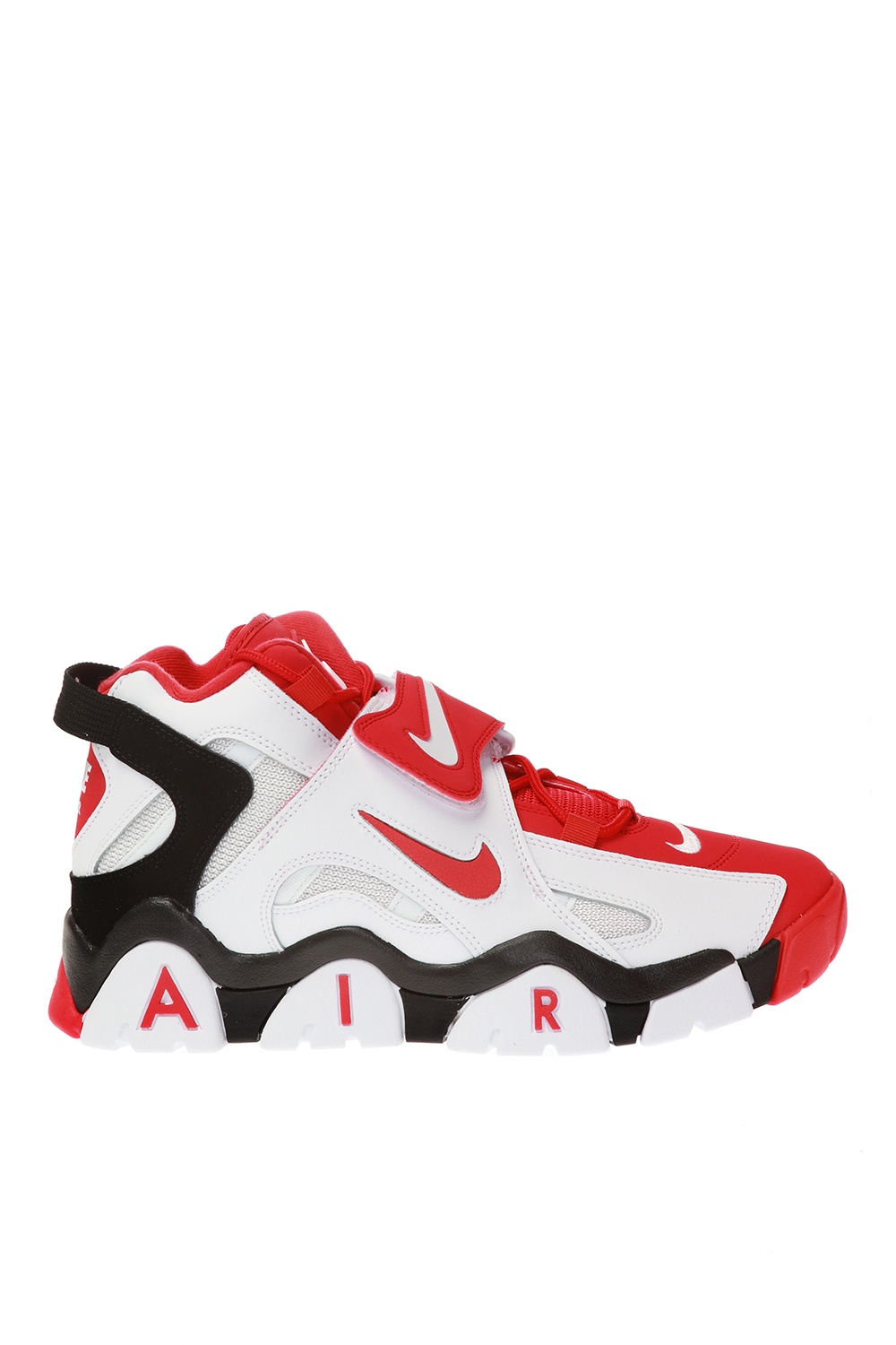 nike air barrage mid white black red