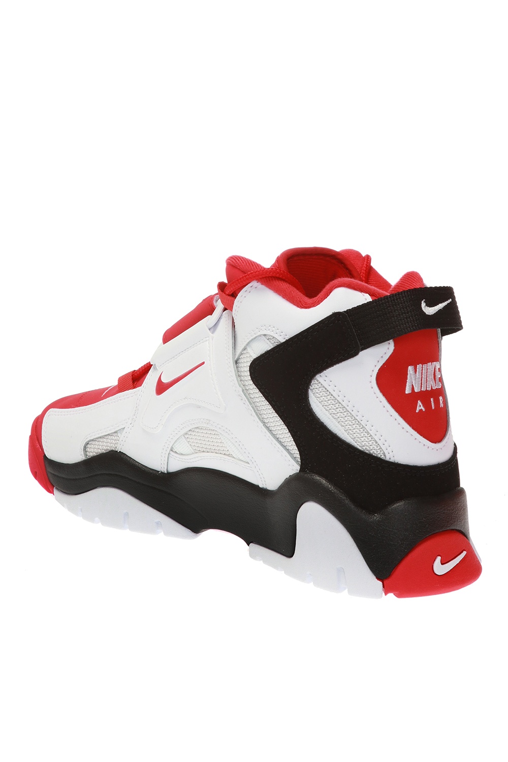 Nike Air Barrage Mid Shoe White University Red Black AT7847-102 Mens 7 W 9