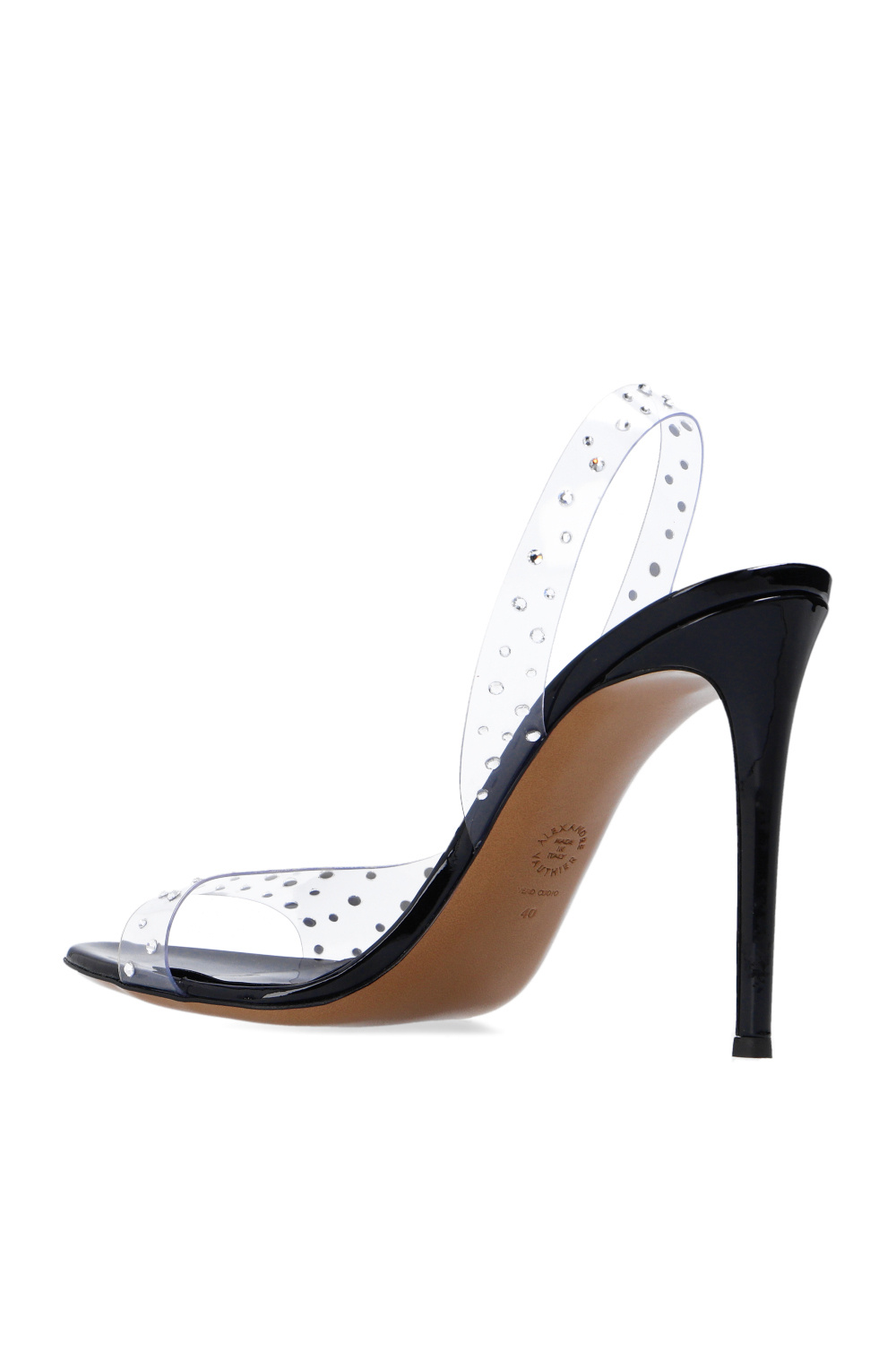 Alexandre Vauthier Stiletto pumps with transparent trims