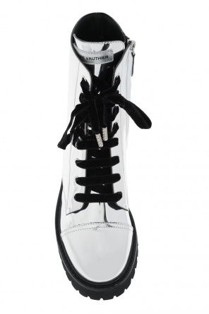 Alexandre Vauthier Lace-up ankle boots with logo