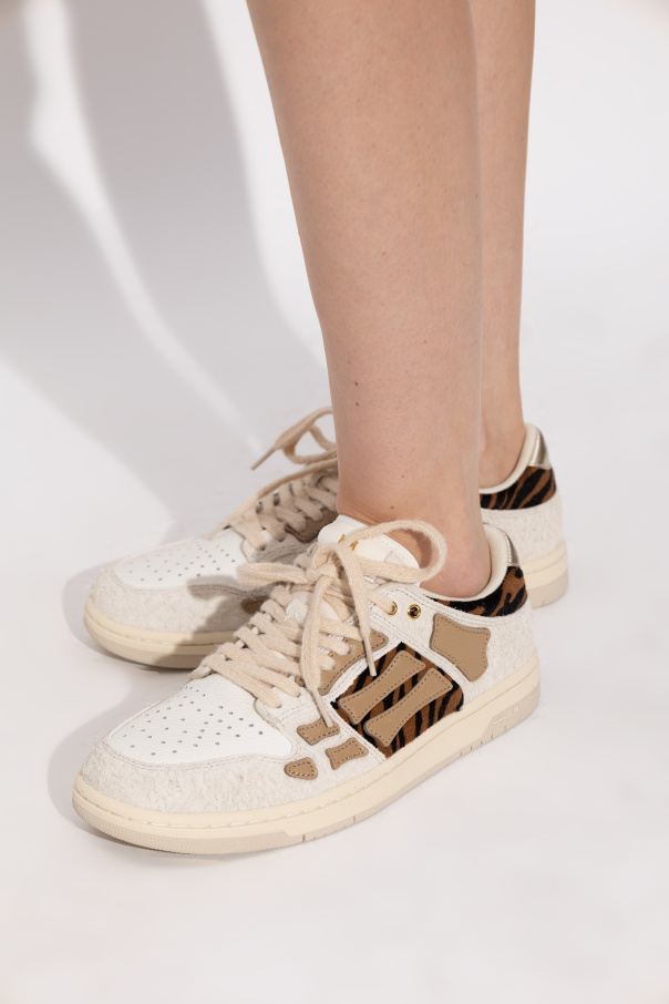Amiri "Zebra Skel Top Low" sports shoes