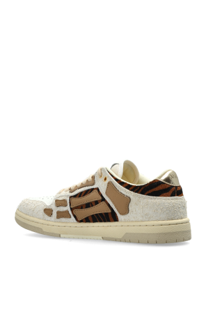 Amiri "Zebra Skel Top Low" sports shoes
