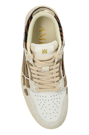 Amiri "Zebra Skel Top Low" sports shoes