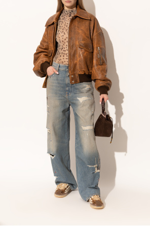 Amiri Sportschuhe ‘Leopard Pacific Bones’