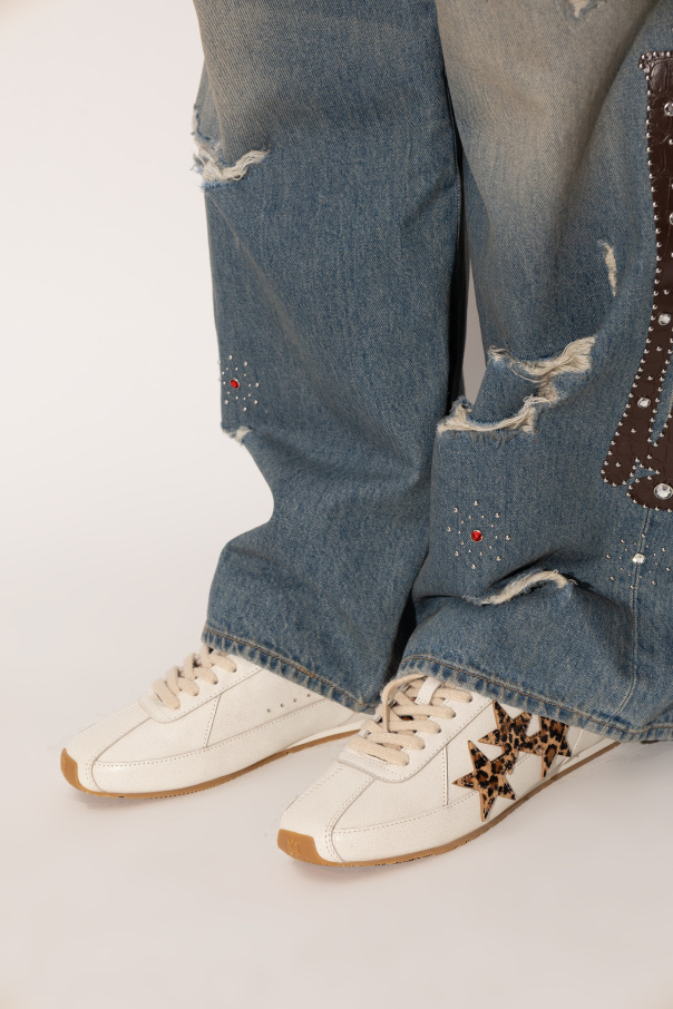 Amiri Sportschuhe „Leopard Pacific Flat“