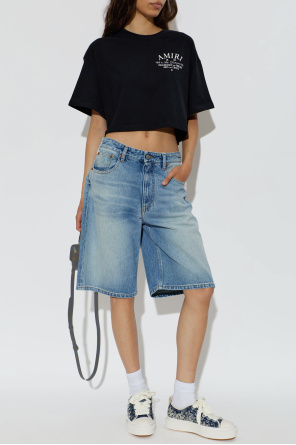 Amiri Sapatilhas desportivas "Denim Court Low"
