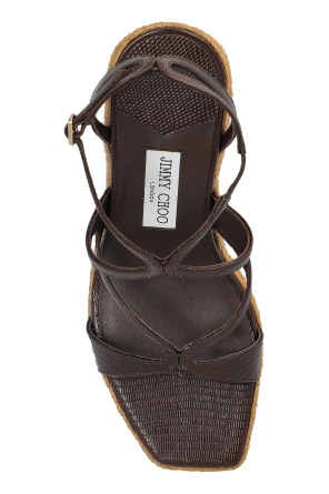 Jimmy Choo Sandały `Ayla` na koturnie