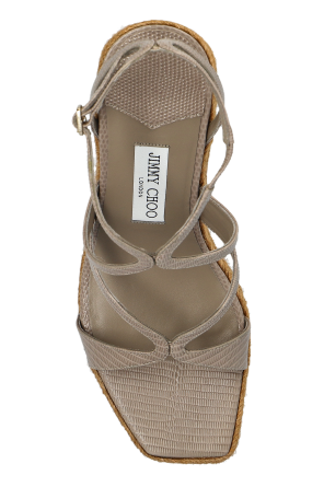 Jimmy Choo Sandały `Ayla` na koturnie