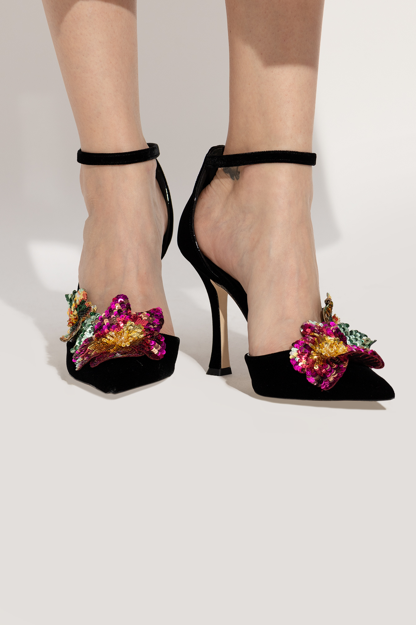 Jimmy Choo ‘Azara’ velour pumps