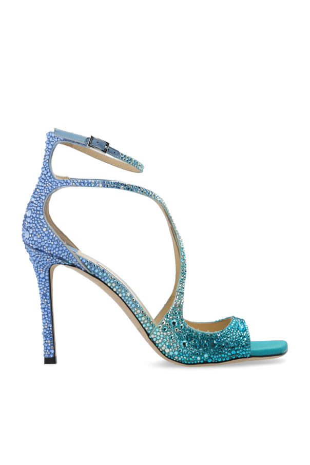 Blue ‘Azia’ heeled sandals Jimmy Choo - Vitkac GB