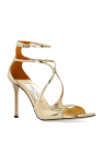Jimmy Choo GOLD High Heel Sandals 'Azia'