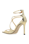 Jimmy Choo GOLD High Heel Sandals 'Azia'