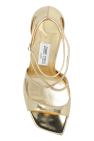 Jimmy Choo GOLD High Heel Sandals 'Azia'