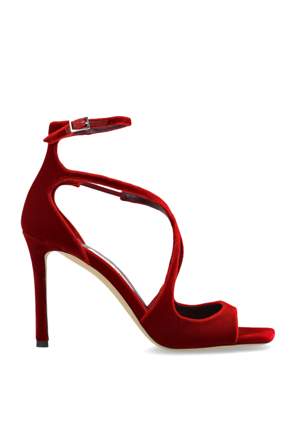Azia velvet heeled sandals od Jimmy Choo